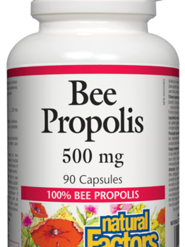Natural Factors Natural Factors Bee Propolis 500mg 90 caps