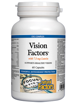 Natural Factors Natural Factors Vision Factors with 7.5 mg Lutein 60 caps