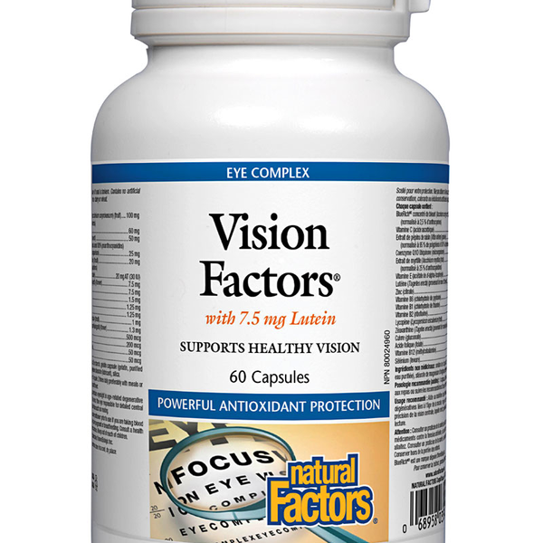 Natural Factors Natural Factors Vision Factors with 7.5 mg Lutein 60 caps