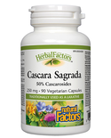 Natural Factors Natural Factors Herbal Factors Cascara Sagrada Extract 250 mg 90 vcaps