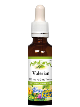 Natural Factors Natural Factors Herbal Factors Valerian Tincture 50mL