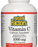 Natural Factors Natural Factors Vitamin C Calcium Ascorbate 1000mg 180 caps
