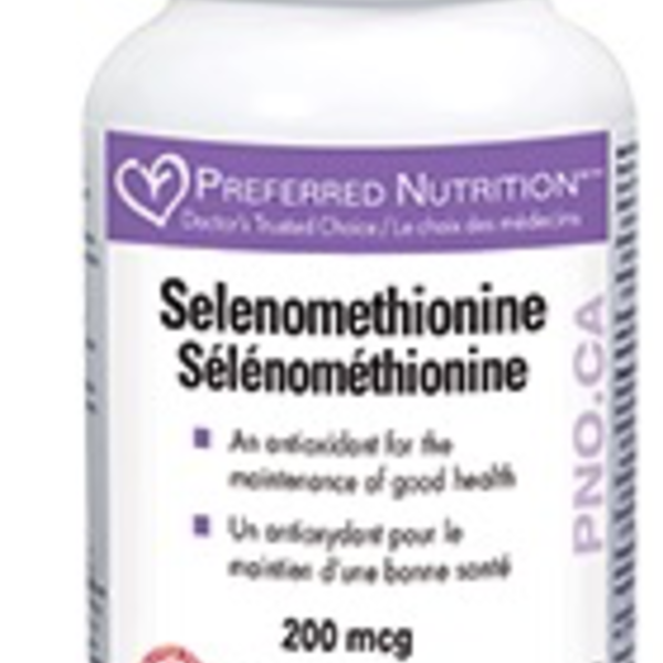 Preferred Nutrition Preferred Nutrition Selenomethionine 200mcg 60 caps