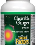 Natural Factors Natural Factors Chewable Ginger 500mg 90 chew