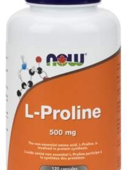 Now Foods NOW L-Proline 500mg 120 vcap