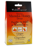 Wedderspoon Wedderspoon Organic Manuka Honey Drops Ginger 120g