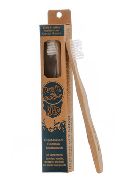 Brush with Bamboo Brush with Bamboo Toothbrush Childrens