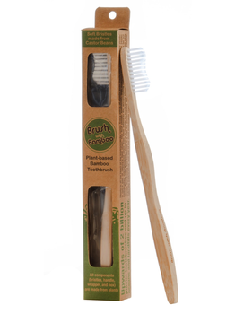 Brush with Bamboo Brush with Bamboo Toothbrush Adult