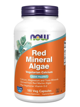 Now Foods NOW Red Mineral Algae 180Vcap