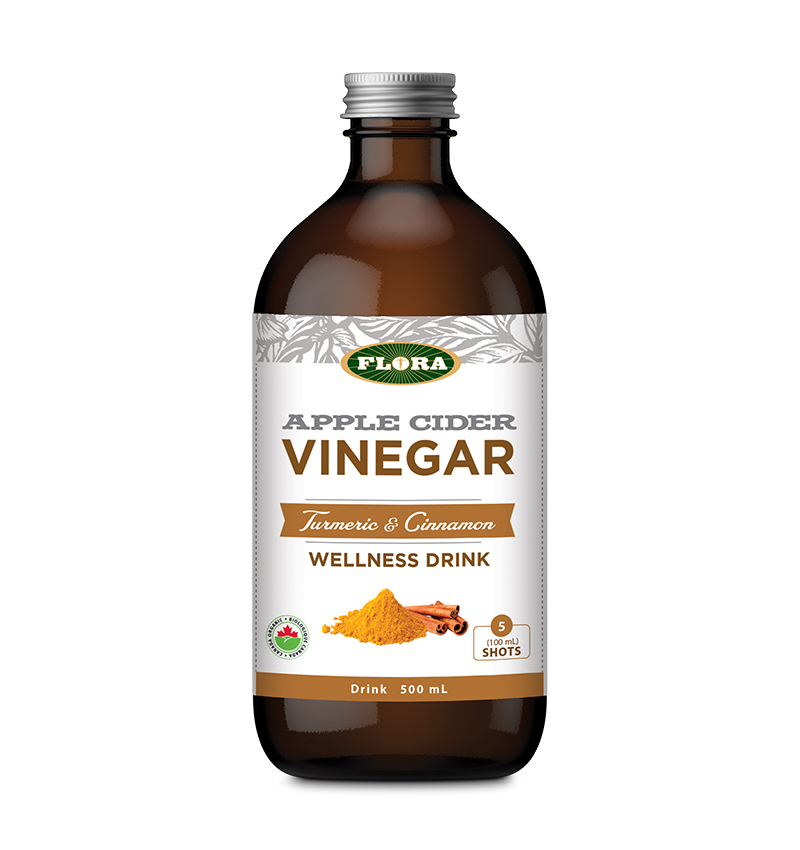 Flora Apple Cider Vinegar Turmeric &amp; Cinnamon 500 ml