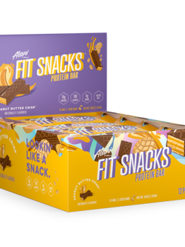 Alani Nu Alani Fit Snack Bar Peanut Butter Crisp 46g x 12