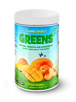 Yummy Sports Yummy Sports Greens Peach Mango 30 Servings
