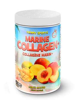 Yummy Sports Yummy Sports Marine Collagen+ Peach Mango 30 Servings