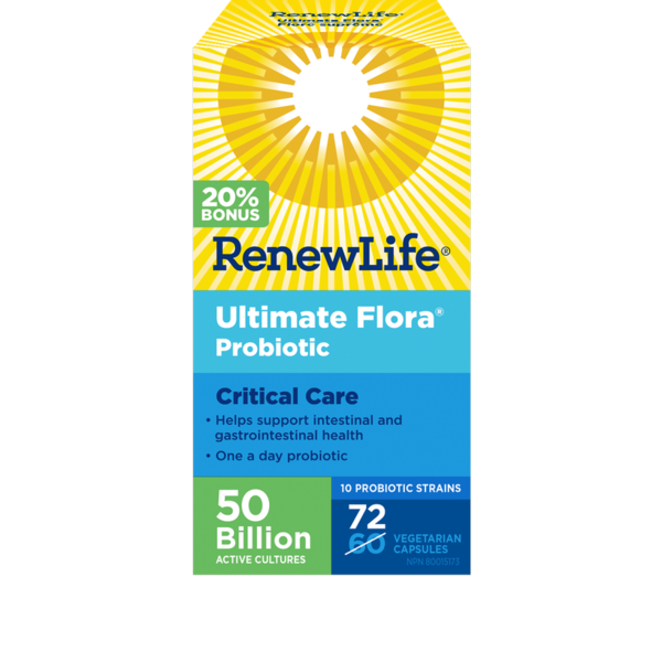 Renew Life Renew Life Ultimate Flora 50 Billion Bonus 72 caps