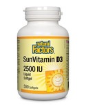 Natural Factors Natural Factors Vitamin D 2500IU 500 softgels