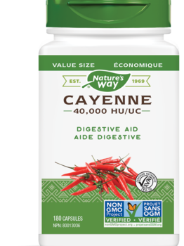 Nature's Way Nature's Way Cayenne 40, 000 HU 180 caps