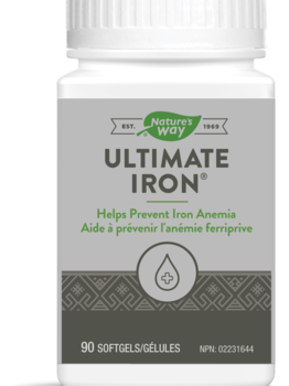 Nature's Way Nature's Way Ultimate Iron Complex 90 softgels