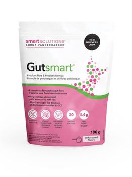 Smart Solutions Smart Solutions  Gutsmart Prebiotic Fiber & Probiotic 180g