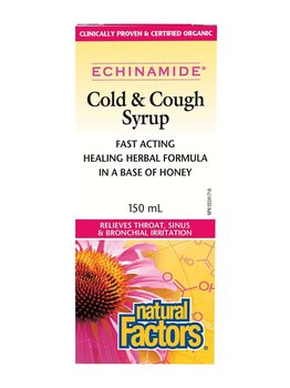 Natural Factors Natural Factors Echinamide Cold & Cough Syrup 150mL