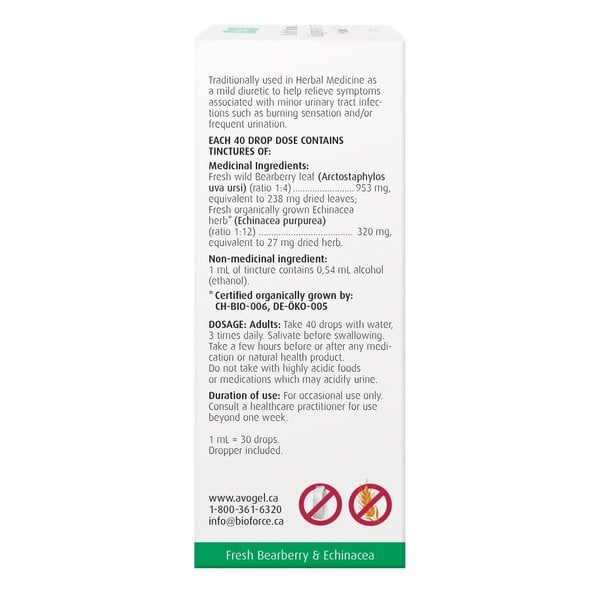 A.Vogel A.Vogel Cystoforce Bladder Formula 50ml tincture
