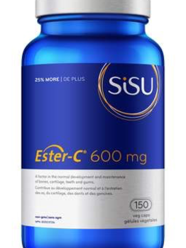 SISU SISU Ester-C 600 mg Bonus 150 Vcaps