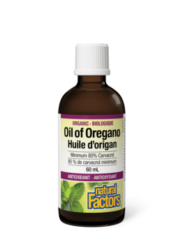 Natural Factors Natural Factors Organic Oil of Oregano 60ml