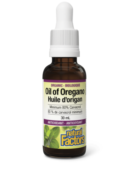 Natural Factors Natural Factors Organic Oil of Oregano 30ml