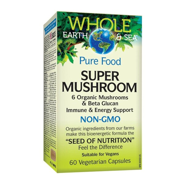 Whole Earth & Sea Whole Earth & Sea Super Mushroom 60 caps