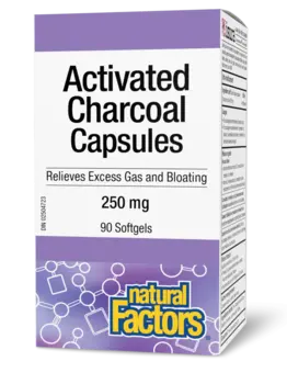 Natural Factors Natural Factors Activated Charcoal 90 Softgels