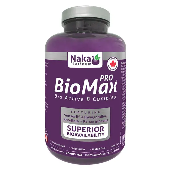 Naka Herbs Naka Pro BioMax B Complex 150caps