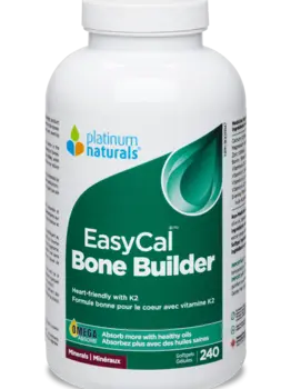 Platinum Naturals Platinum Naturals EasyCal Bone Builder 240 softgels