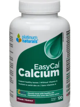 Platinum Naturals Platinum Naturals Easycal Calcium 120 softgels