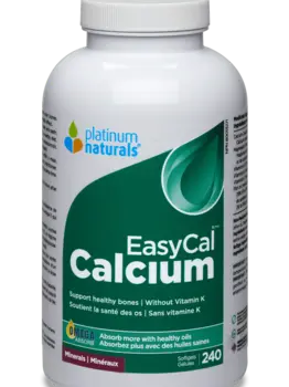 Platinum Naturals Platinum Naturals Easycal Calcium 240 softgels
