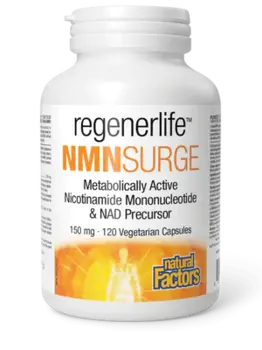 Natural Factors RegenerLife NMNSurge 150mg 120caps