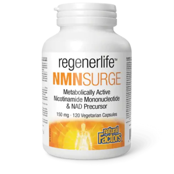 Natural Factors Regenerlife NMNSurge 150mg 120caps