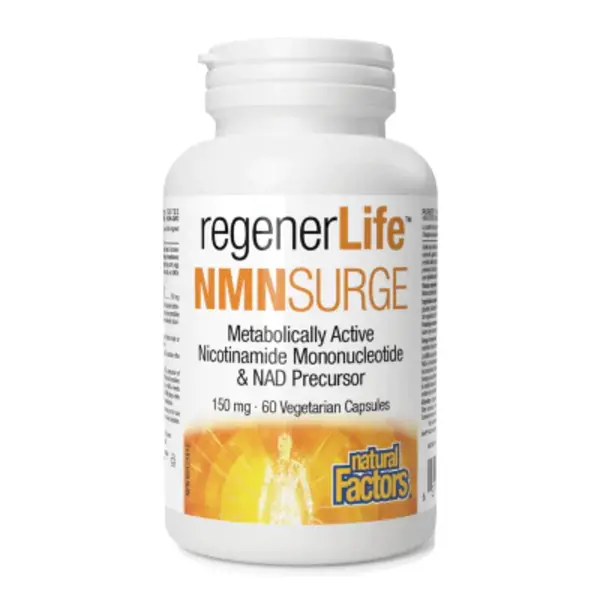 Natural Factors RegenerLife  NMNSurge 150mg 60caps