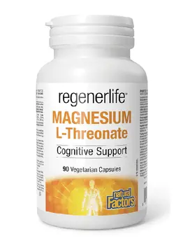 Natural Factors RegenerLife Magnesium L-Threonate 90 veg cap