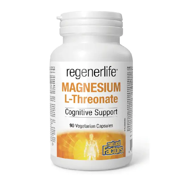 Natural Factors RegenerLife Magnesium L-Threonate 90 veg cap