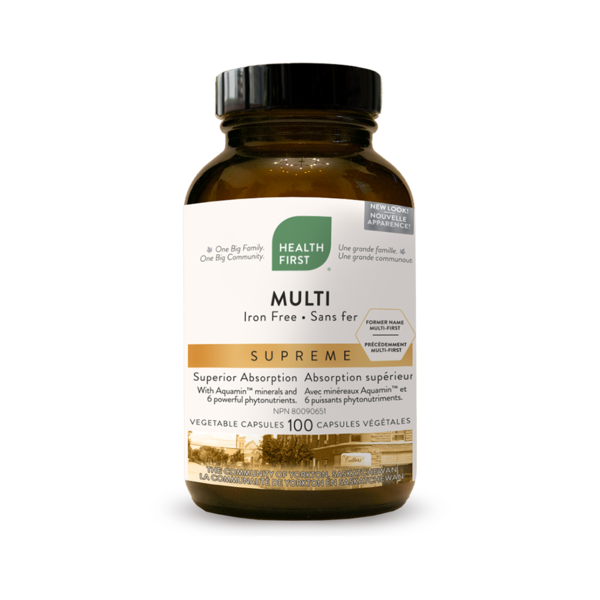 Health First Health First Multi Iron Free Supreme 100 cap