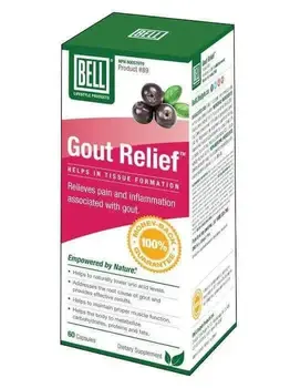 Bell Lifestyle Bell Gout Relief 60 caps