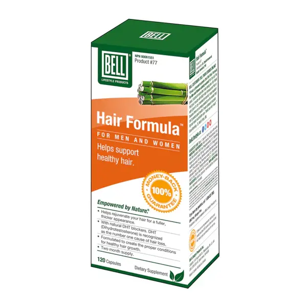 Bell Lifestyle Bell Hair Formula for Men and Women 120 caps