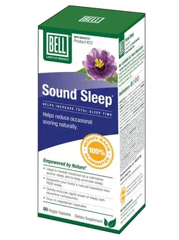 Bell Lifestyle Bell Sound Sleep 750mg 60 caps