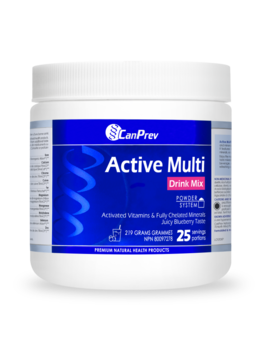 CanPrev CanPrev Active Multi Drink Mix Juicy Blueberry  219g