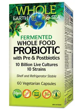 Natural Factors Whole Earth & Sea Probiotic 60 cap