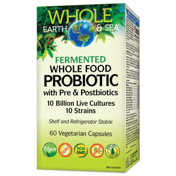 Natural Factors Whole Earth & Sea Probiotic 60 cap