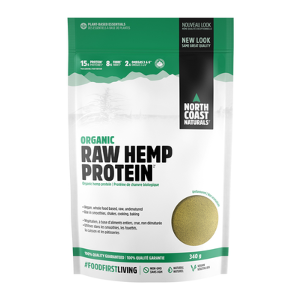 North Coast Naturals North Coast Naturals Organic Hemp Protein Unflavoured 340g