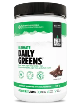North Coast Naturals North Coast Naturals Daily Greens Chocolate 270g