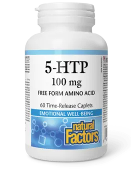 Natural Factors Natural Factors 5-HTP 100mg Time Release 60 caplets