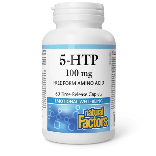 Natural Factors Natural Factors 5-HTP 100mg Time Release 60 caplets
