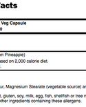Now Foods NOW Bromelain 2400GDU/g 500mg 60 vcaps